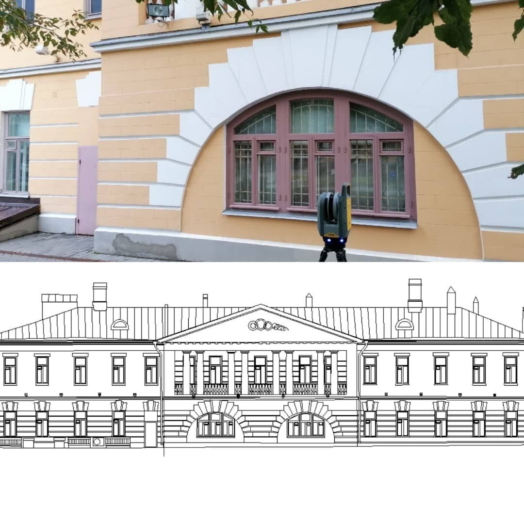 Лазерное 3D сканирование объектов — погрешность 2 мм