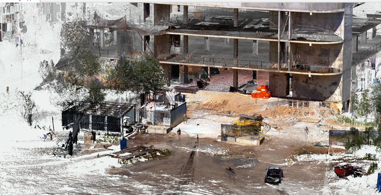 Лазерное 3D сканирование объектов — погрешность 2 мм