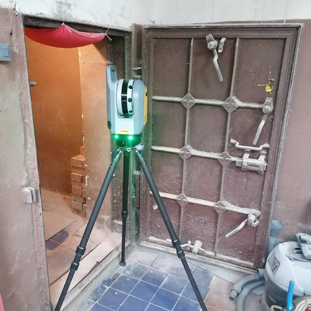 Лазерное 3D сканирование объектов — погрешность 2 мм